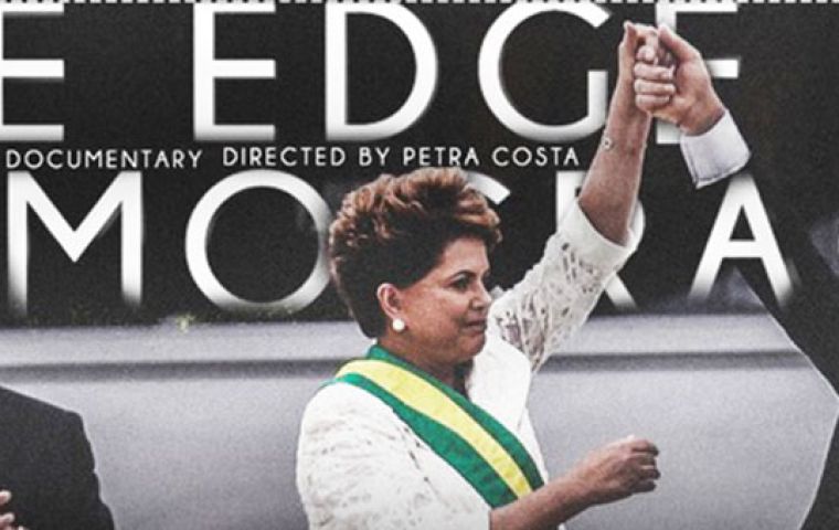 “Am I going to waste time on rubbish like that?” Bolsonaro told journalists when asked if he had watched The Edge Of Democracy by director Petra Costa.