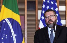 “We are building a solid partnership with the United States,” Foreign Minister Ernesto Araujo said in a twitter