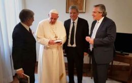 Alberto Fernandez is scheduled to meet Pope Francis, Merkel, Macron, Sanchez during a week trip to Europe 