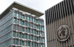 The Geneva-based UN agency said in a situation report late on Sunday that the risk was “very high in China, high at the regional level and high at the global level”.