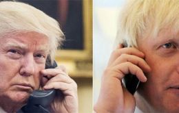 Johnson and Trump spoke by phone shortly after the British decision on Huawei 5G was made public