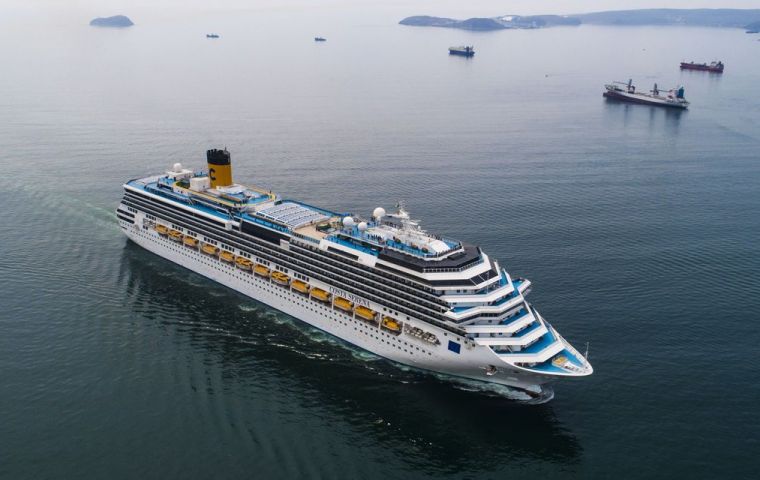 Costa Venezia was quarantined when the ship arrived at the Shenzhen port in China because 150 people had previous history of visiting the Hubei province.