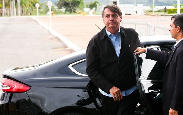 Bolsonaro, 64, was stabbed by an attacker on the campaign trail in 2018 and has repeatedly sought follow-up treatment for the injury and related issues.