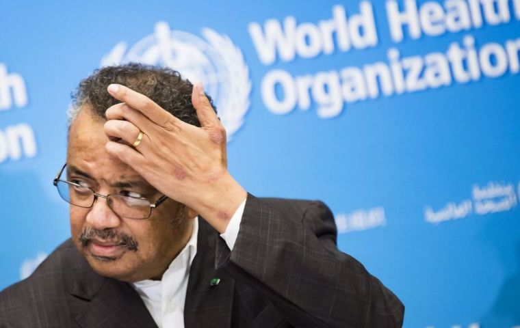 Tedros Adhanom Ghebreyesus, WHO director-general, praised China’s response in a news conference in Geneva