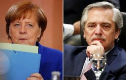At the meeting with Merkel, Fernandez will be accompanied by Economy minister Martin Guzmán who is working on a plan to present Argentine creditors