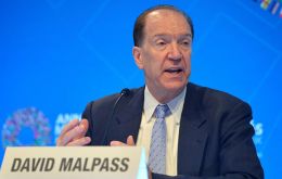 World Bank President David Malpass warned the virus that has killed hundreds in China and shuttered businesses and borders posed a threat to the prediction.
