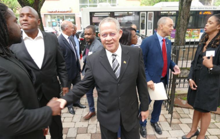 The OAS Chief of Mission to the Guyana election will be the former Prime Minister of Jamaica Bruce Golding