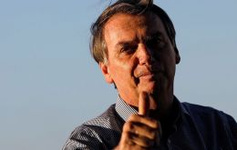 “IN OUR GOVERNMENT HOMICIDES, VIOLENCE AND FALLACIES FALL!” an exultant Bolsonaro wrote on his Twitter account