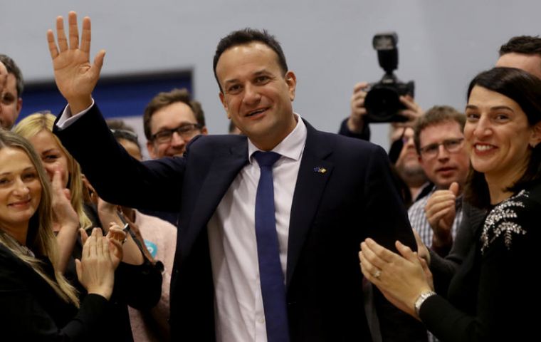 Varadkar tendered his resignation as taoiseach to President Michael Higgins after the first sitting of Ireland's lower house of parliament since the Feb 8 election