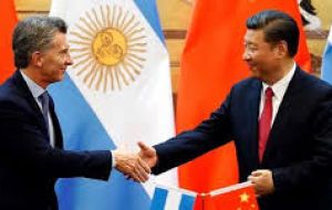 Less than a year earlier, Macri and Xi Jinping had agreed to bolster economic ties between the two countries in areas such as trade, investment and infrastructure.