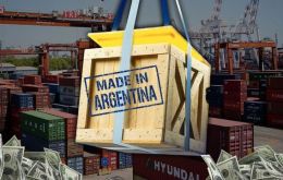 The country posted a trade surplus of US$ 1.02 billion in January, from a surplus of US$ 373 million a year earlier, Indec said