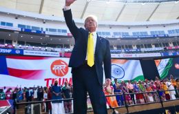 Trump reveled in pomp and pageantry as Prime Minister Narendra Modi went all-out to welcome him in his home state of Gujarat.