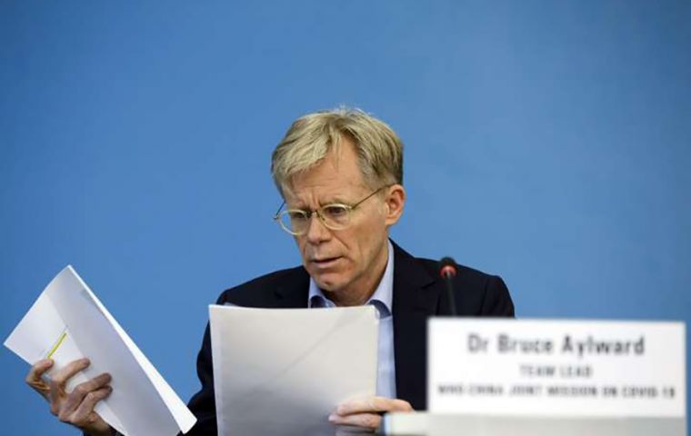 At the WHO headquarters in Geneva, Bruce Aylward, told reporters that other countries were “simply not ready” to rein in the outbreak.