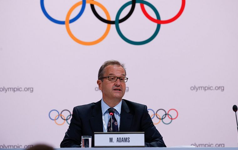 IOC spokesperson Mark Adams said relocating the Olympics is not an option and that the games will take place as scheduled between July 24 and Aug. 9.