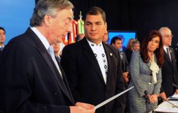 Ten years ago Nestor Kirchner was appointed as the first general secretary of Unasur, during an extraordinary summit on 4 May 2010 in Campana