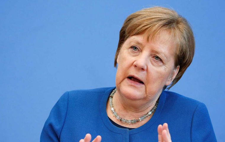 Merkel said since there was no known cure, the focus would fall on slowing the spread of the virus. “It's about winning time,” she explained