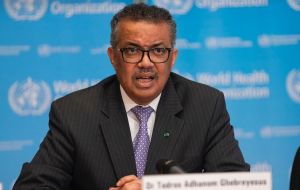 Tedros emphasized that all countries needed to “double down” and “be more aggressive” in their approach to containing the illness and mitigating its spread.