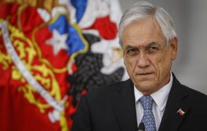 Piñera said that democracy was squandered when General Augusto Pinochet - who led Chile from 1973 to 1990 - seized power through violence