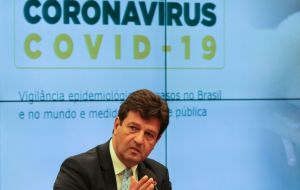 Health Minister Luis Henrique Mandetta, who has contradicted Bolsonaro on the need to restrict public meetings, was also better rated than the president, with 55% seeing his work as “great” or “good”