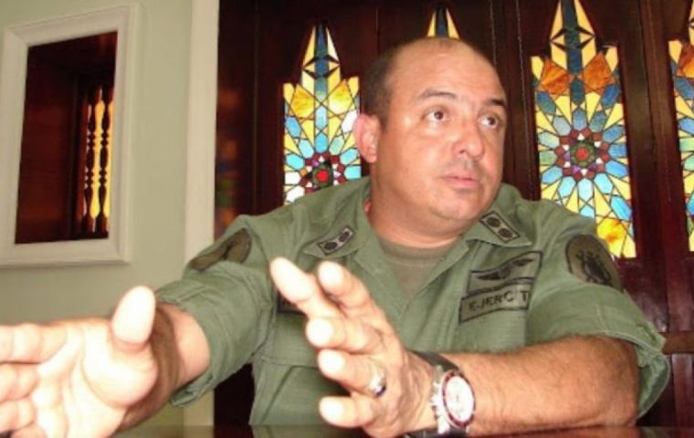 As part of the US Justice Department indictment, US$10 million was offered for the capture of Alcala, who has been living in the Colombian city of Barranquilla