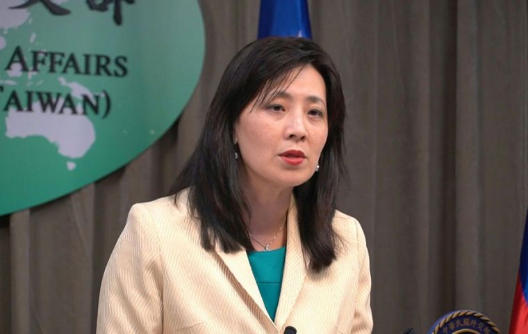 Foreign Ministry spokeswoman Joanne Ou said WHO needs to “continue to review and improve upon some unreasonable restrictions imposed on Taiwan based on political considerations”