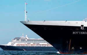 Nearly two-thirds of the passengers, previous medical screening, were moved onto the Zaandam’s sister ship, the Rotterdam, before the Panama canal transit