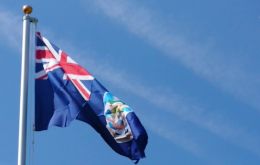 At precisely 10.30am, the Falkland Islands and Royal Standard flags will be risen on Victory Green.