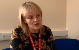 Falklands Chief Medical Officer Dr. Rebecca Edwards said KEMH has testing kits, but not the analyzer for that particular type of test. ”We have another analyzer, but we cannot buy the testing kits for