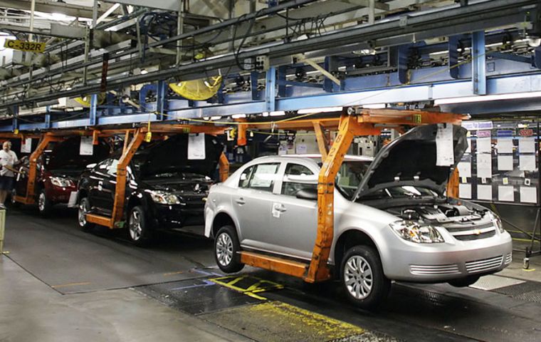  GM's plants in Brazil have been shuttered since March 30 when the company put its workers on furlough, but made employees use up vacation days.