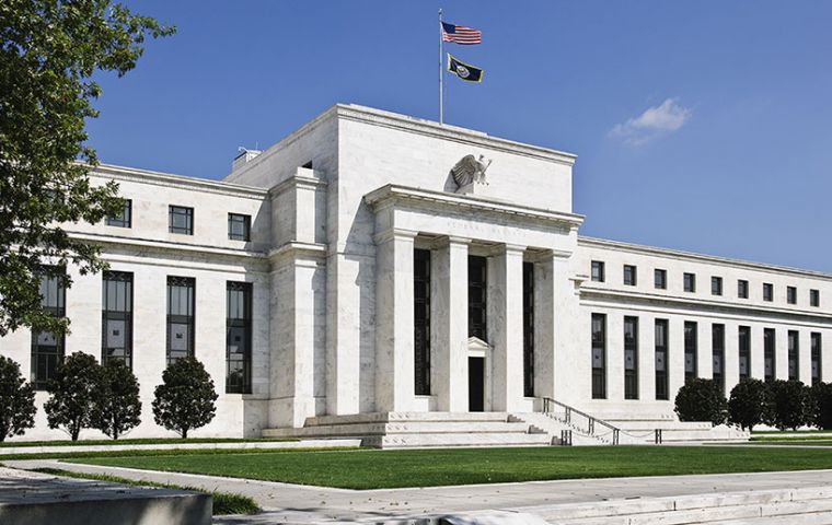 The Fed, in its move to soften the historic shutdown of the U.S. economy, pledged US$ 2.3 trillion to help local governments and to prop up small businesses