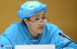 U.N. Deputy Secretary-General Amina Mohammed said Covid 19 is a first of its kind global development emergency, and all countries must rise to the challenge.