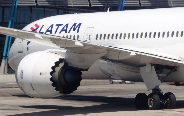 However Latam will continue operating domestic flights in Brazil and Chile “to the extent that there is demand.”