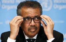 WHO director-general, Dr. Tedros Adhanom Ghebreyesus, whose management of the pandemics campaign in increasingly questioned