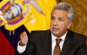 For president Moreno boosting funds to fight the virus could conflict with efforts to pay creditors and implement austerity measures to balance a gaping fiscal deficit. 