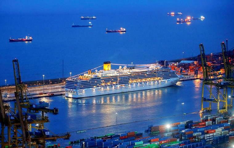 Since the ship left the northern Italian city of Venice on Jan 5 for a round-the-world tour, no coronavirus case has been found on board.