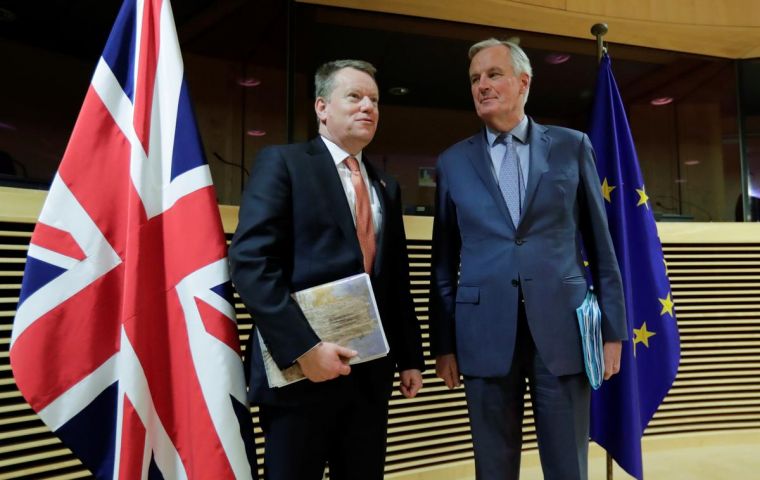 Coronavirus has affected officials directly, hitting both EU Chief Negotiator Michel Barnier and UK counterpart David Frost, plus PM Boris Johnson in intensive care.
