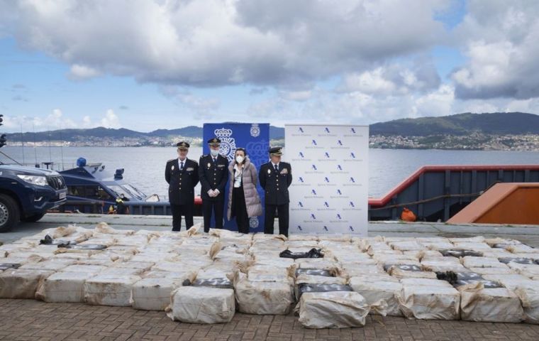 Police said it was the biggest drug-smuggling organization in the northwestern region of Galicia, and had “a large number of boats and speedboats” stowed away