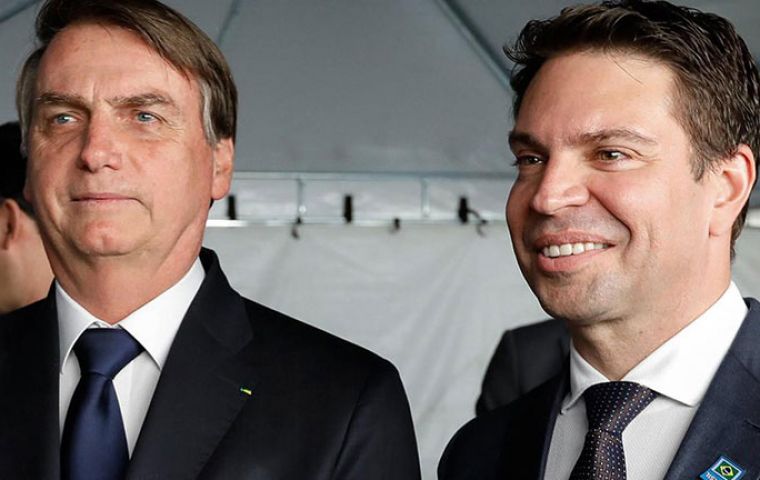 Bolsonaro's decision to drop Alexandre Ramagem, who was director of Brazilian intelligence agency Abin, was published in the government’s official gazette. 