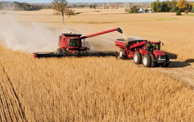 “2019 was a strong year for the grain harvest in Brazil, which increased revenue and volumes traded,” Paulo Sousa, chief executive of Brazil’s Cargill said