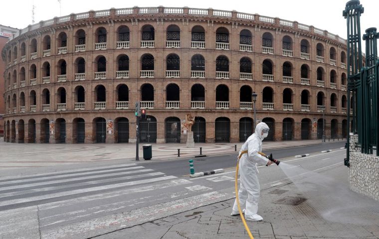 The nationwide lockdown imposed in Spain have spelt disaster for the bullfighting season, which runs from March to October.