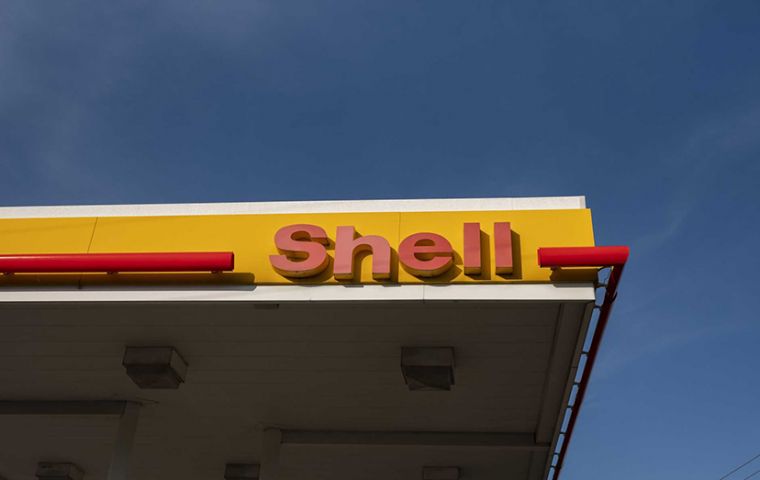 Shell also suspended the next tranche of its share buyback program and said it was reducing oil and gas output by nearly a quarter after its net profit almost halved
