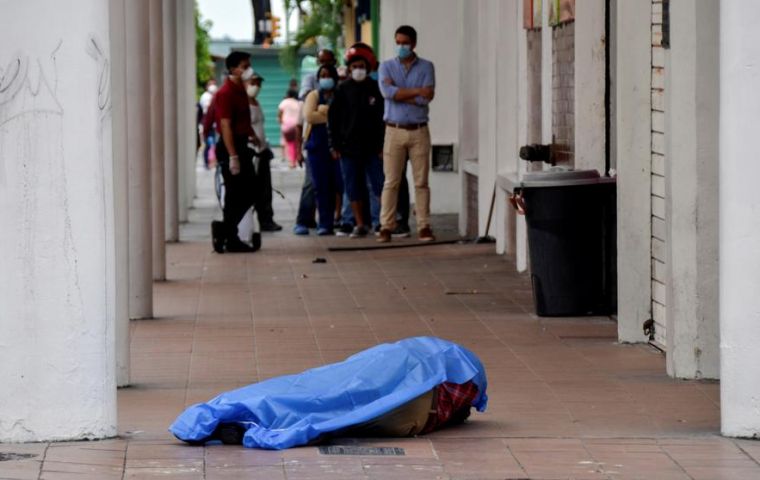 Quito has warned the actual death toll is much higher than reports indicate, particularly in the largest city of Guayaquil