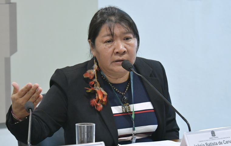 “It is a real emergency. Indigenous people are vulnerable and have no protection,” Joenia Wapichana, the first indigenous woman elected to Brazil's Congress said