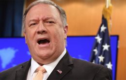 “If the Maduro regime decides to hold them, we will use every tool that we have available to try to get them back,” Pompeo told reporters.