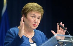 Georgieva, managing director of the IMF, said the fund was “very keen” to support Argentina as it deals with both the coronavirus crisis and its unsustainable debt level