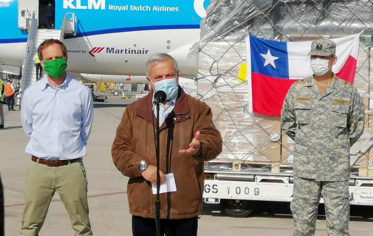 “The most severe measure I must announce is a total quarantine in Greater Santiago,” Health Minister Jaime Manalich said.