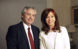 The opposition coalition accused president Alberto Fernandez of “consecrating impunity for the corruption of his vice president, Cristina Kirchner” 