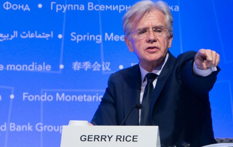 “In Argentina's bilateral negotiations with private creditors, we are encouraged by the willingness of both parties to continue talks to reach an agreement” Fund spokesman Gerry Rice said.