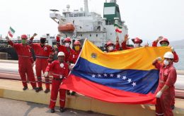 In a statement Oil Minister Tareck El Aissami said the convoy was an expression of the Venezuelan people's “self-determination” and praised Tehran's friendship