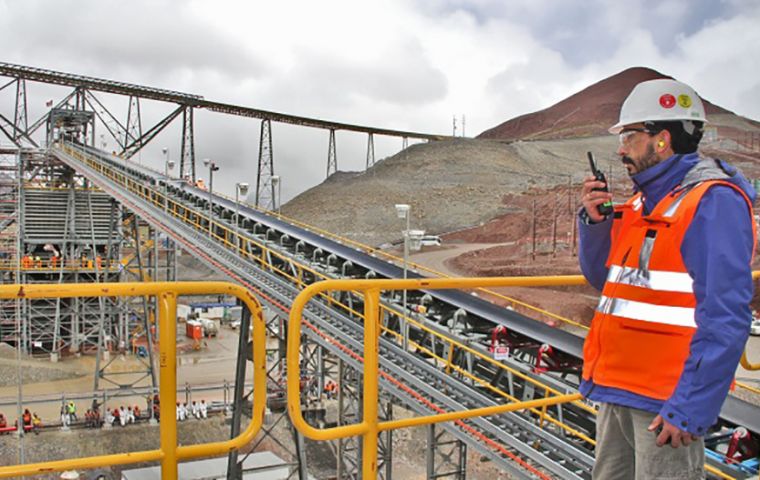 Some Peruvian mining operations are partially operating after the government gradually eased restrictions aimed at curbing the spread of the coronavirus